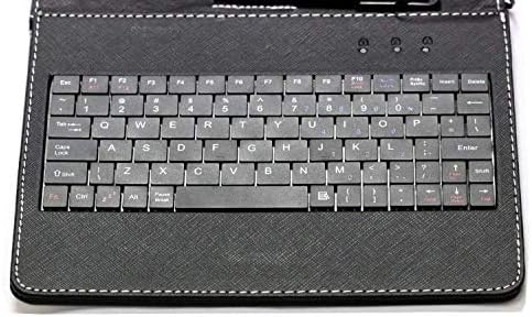 Navitech Siyah Klavye Kılıf ile Uyumlu Yuntab Tablet 9.6 İnç / Yuntab K98 9.6 İnç A7 MT6580