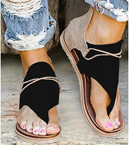 Kadınlar İçin sandalet Düz Leopar Sandalet Burnu açık Flip Flop Roma Strappy Ayakkabı Rahat Yaz Plaj Boho Sandalet