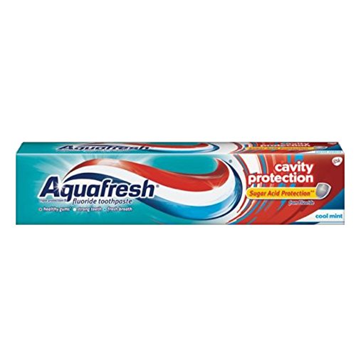 Aquafresh Boşluk Koruma Diş Macunu Serin Nane-5.6. Ons (Değer Paketi 3)