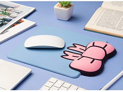 Ev-organizatör Tech Mouse Pad ile Jel Bilek Istirahat Destek, Kaymaz Kauçuk Taban Ağrı kesici Konfor Bilek Istirahat Pad için