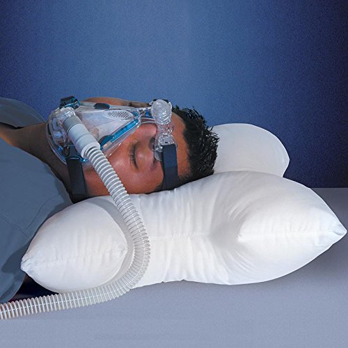 Arka VEYA Yan Traversler için Mavi Çip Tıbbi CPAP Yastık, ABD'de Üretilen Ultra Yumuşak CPAP Yastık kılıfı Dahildir.