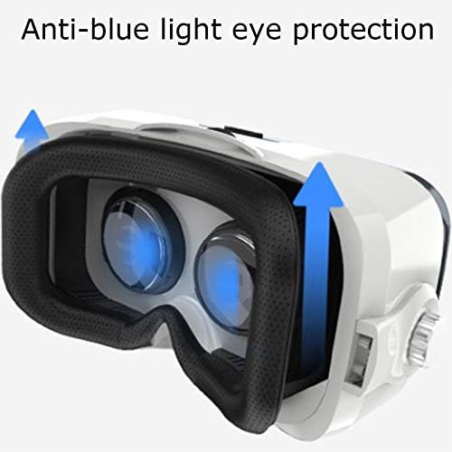 JYMENLİNG YANJİNGYJ VR Kulaklık,Gerçeklik Sanal Gözlük,Yeni 3D VR Gözlük,All-in-one VR Oyunları Kulaklık, Uyumlu iPhone / Android