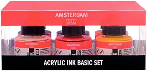 Amsterdam Mürekkep Seti Combo, abd:bir boyut, Çok renkli