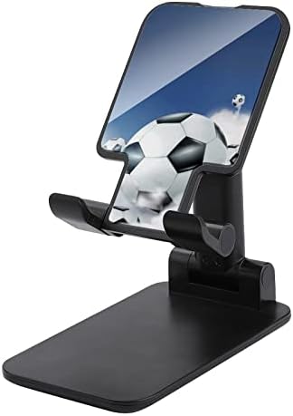 Bulutlarda futbol Katlanabilir Cep telefonu Standı Ayarlanabilir Tablet tutucu Dağı Ev Ofis Masaüstü Siyah Tarzı