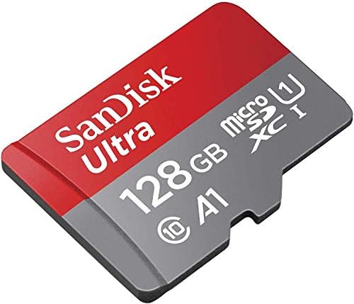 Ultra 128GB microSDXC, SanFlash ve SanDisk tarafından Doğrulanan BLU 8 Plus için Çalışır (A1/C10/U1/8k/120MBs)