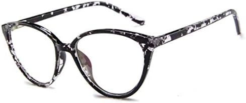 Huıcaı Womens Vintage Klasik Plastik Çerçeve Kedi Göz Optik Gözlük