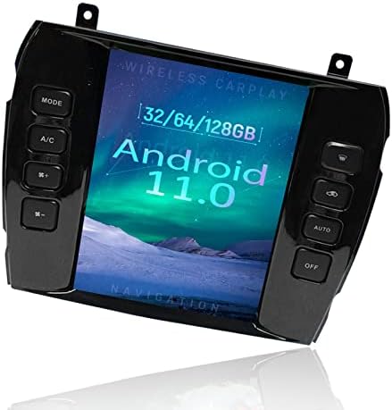 Jaguar XJ 2004-2008 için ZWNAV 9.7 inç Radyo Değiştirme. GPS Navigasyon Android Kafa Ünitesi Oyuncu 64G Android Otomatik Kablosuz