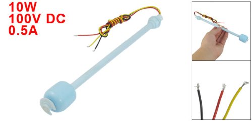 uxcell Su Seviye Sensörü, Dikey Sıvı Şamandıra Anahtarı, Balık Tankı Havuzu, 22 cm Uzunluğunda, Mavi