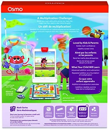 Osmo-Matematik Sihirbazı ve Büyülü Dünya Oyunları iPad & Fire Tablet-6-8 Yaş / 1-2. Sınıflar - Çarpmanın Temelleri-Müfredattan