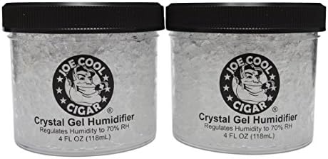 Joe Cool Puro Kristal Jel Nemlendirici puro nemlendiriciler için ( 4 oz kavanoz) - 2 Paket