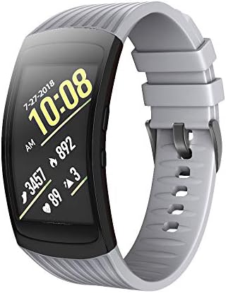ANCOOL Uyumlu Samsung Dişli Fit2 Pro Band / Dişli Fit 2 Bantları, Yedek Silikon Smartwatch Bantları Uyumlu Samsung Dişli Fit2