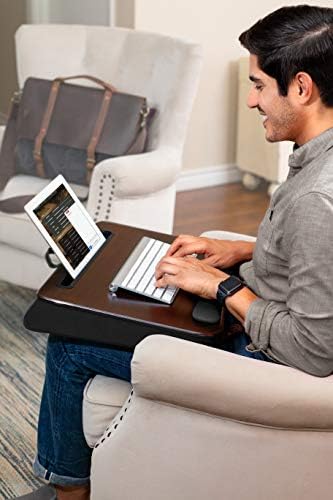 LapGear Smart - E Pro Lap Masası-17,3 inç dizüstü bilgisayarlara ve Çoğu Tablet Cihaza uyar-Stil No. 91375