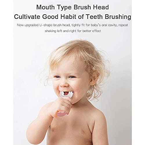 Çocuk U-Şekilli Çocuk Diş Fırçası, Çocuklar için Yumuşak Manuel Eğitim Diş Fırçası, 360° Kapsamlı Temizlik Beyazlatma Masaj Diş