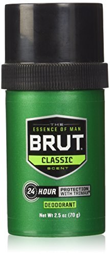 Erkekler için Brut Yuvarlak Katı Deodorant, 2.5 oz (18'li Paket)