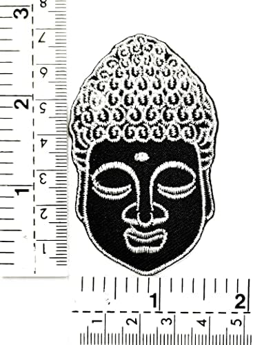 HHO Yama Buda Yamalar Siyah Buda Çıkartmalar Nakış Ceket T Shirt Yama Dikmek Demir on İşlemeli Rozeti Işareti Kostüm