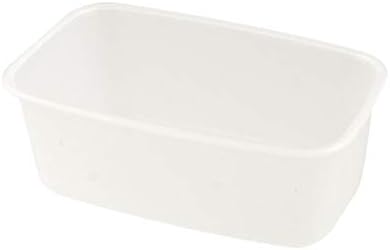 X-DREE Temizle Beyaz Plastik Olta Takı Saklama Kutusu Kutu Tutucu Toolbox (Cassetta portautensili plastica bianca trasparente