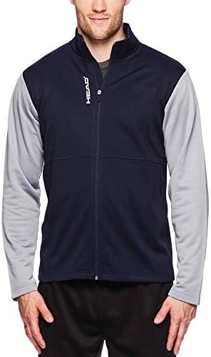 KAFA erkek Tam Zip Up Activewear Ceket - Uzun Kollu Koşu ve Egzersiz Giyim