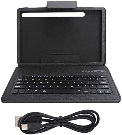Bluetooth Klavye ile Kılıf, Çikolata Anahtar Çekirdek Klavye, Kablosuz Klavye, Ayrılabilir Klavye Tablet Bilgisayara Bağlı olduğunu,