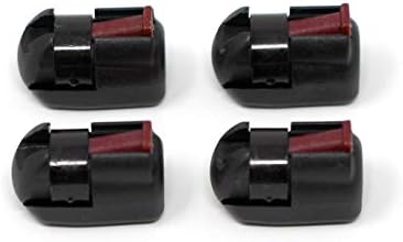 10mm Bilyalı Saplama için Hızlı Serbest Bırakma Bağlantı Parçaları (4 Paket) - Siyah M6 Dişi Dişli-Gaz Yaylı Dikme Kaldırma Destek
