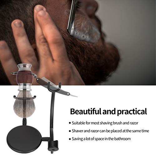 Tıraş Fırçası Tutucu, Erkekler Ev Siyah Kuru Ekran için Standı
