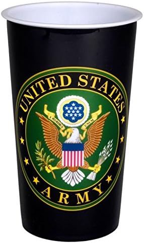 Havercamp Parti Kupası, Amerika Birleşik Devletleri ABD Ordusu Logosu, 20 oz., Büyük, ABD Ordusu Parti Koleksiyonu