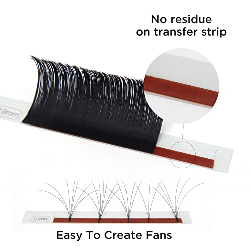 BEYELİAN Mega Hacmi kolay Fan kirpik uzantıları ışık kaynağı Mat siyah Öz Hayranları Lashes Stilistler profesyonel Salon Kullanımı