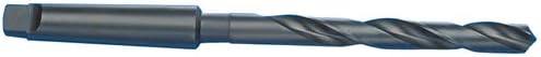 Mors Kesici Takımlar 10024-Konik Şaft Matkap Ucu-3/8 inç HSS, 3-1 / 2 inç Flüt, 118° Nokta, 6-3/4 inç OAL
