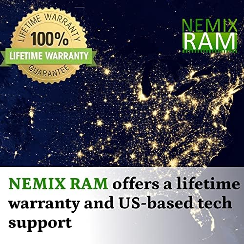 NEMİX RAM 128GB DDR4-2933 PC4-23400 4RX4 ECC Kayıtlı Sunucu Belleği NEMİX RAM tarafından