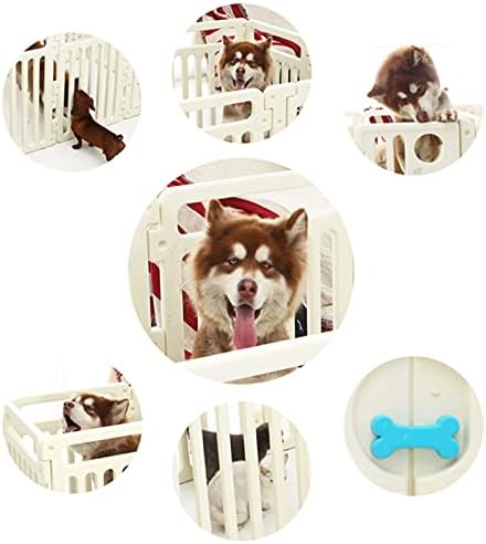 QJM Köpek Kafesi-Açık Köpek Kalemler Katlanabilir Taşınabilir evcil hayvan oyun Parkı, ağır Köpek Oyun Kalem Köpekler için Kedi