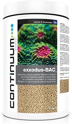 Continuum Aquatics Exxodus Bac Cubes-Bakteriler için Gözenekli Seramik Filtrasyon Ortamı, Deniz, Tatlı Su Akvaryumları ve Havuzlarda