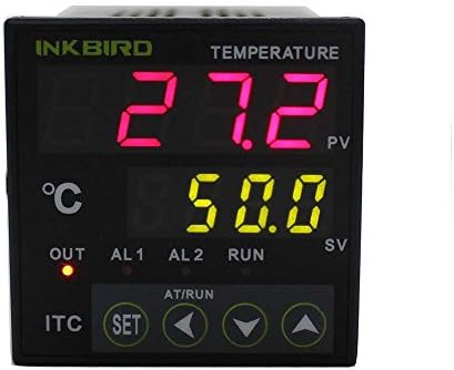 Omron Röle AC 100-240V ITC-100RL ile Inkbird PID Sıcaklık Kontrol Cihazı