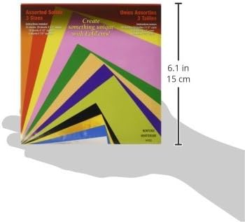 Yasutomo Fold 'EMS Origami Kağıt 55 / Pkg-Çeşitli Renkler