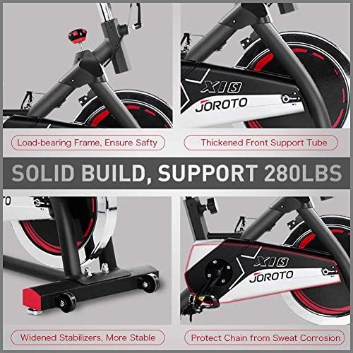 JOROTO Kapalı Bisiklet Bisiklet Egzersiz Bisikleti-X2 ve XM16 için Manyetik Direnç ve Kayış Tahriki
