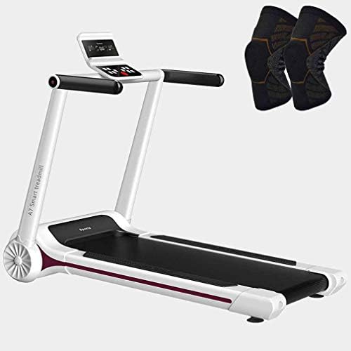 MG GERÇEK Koşu Bandı Ev jimnastik salonu için 220 Lbs Ağırlık Kapasitesi Taşınabilir Egzersiz Makinesi Motorlu Koşu Ekipmanları