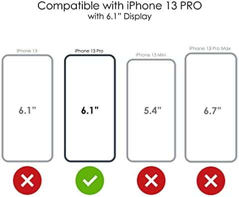 Distinctİnk Temizle Darbeye Hibrid Vaka iPhone 13 PRO (6.1 Ekran) - TPU Tampon, Akrilik Geri, Temperli Cam Ekran Koruyucu-İsrail