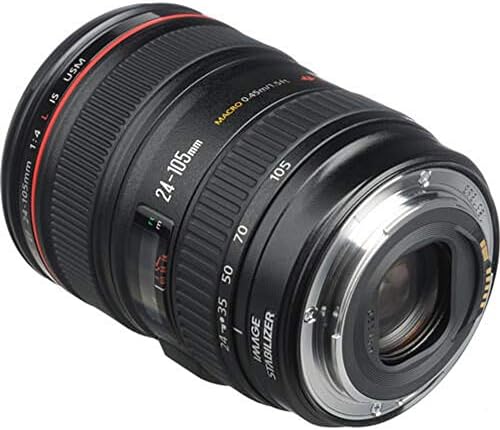 Canon EF 24-105mm f/4 L IS USM Lens Canon EOS SLR Kameralar için-Beyaz Kutu (Toplu Ambalaj)