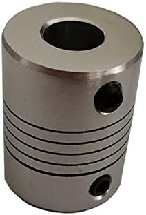 SHENYI CNC Motor Çene şaft kaplini 5mm İçin 8mm esnek kaplin OD 19x25mm 3/4/5/6/6. 35/8 / 10mm Kaplinler (İç Çap : 4mm X 6mm)