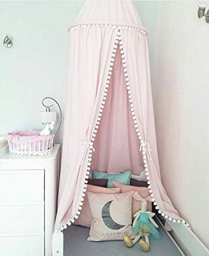 Yatak odası yatak ağları Deco Dantel Kubbe Gölgelik Prenses Yatak Yuvarlak Çocuk yatak bebek Bakımı