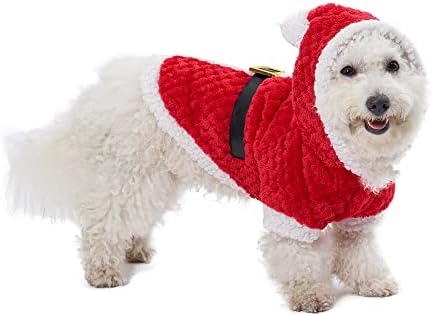 Mogoko Köpek Kedi Noel Kostüm Komik Pet Cosplay Giyim Noel Baba Köpek Kostüm Kedi Giyim Köpek Polar Kıyafetler Sıcak Hoodie Kırmızı