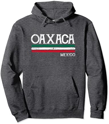 Oaxaca Meksika Kazak kapüşonlu Sweatshirt