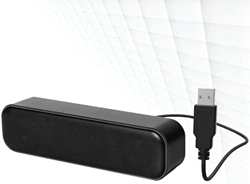 balıkha Mini Soundbar Taşınabilir Zengin Bas USB Hoparlör Dizüstü Subwoofer Ses Çalar