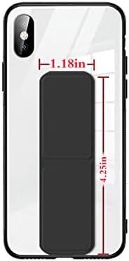 Çoğu Akıllı Telefon için Cep Telefonu Askısı Teleskopik Halka Kickstand Tutucu Parmak Kavrama Braketi (Kırmızı)