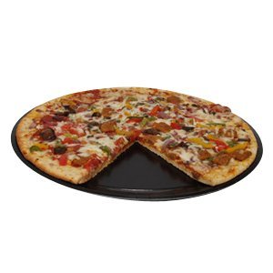 Çözün 74553 SBS Kağıt Pizza Tepsisini Alın ve Pişirin, 13 Çap, Siyah, 12 Pizza için (150'lik Kasa)
