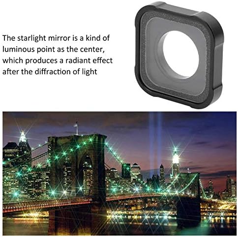 Kamera Lens Filtre, 8 in 1 Yıldız/ND8/ND16/ND32/UV/Gece/Dalış Spor Kamera Lens Filtre Alüminyum Alaşım Optik Cam Filtre GOPRO
