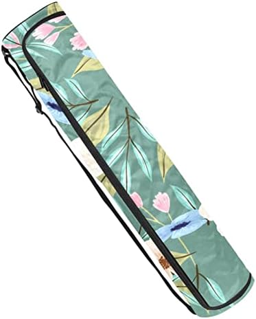 Yoga Paspaslar Çanta Depolama Yoga Mat Kapak Yoga Ekipmanları Çanta Renkli Boyalı Çiçekler