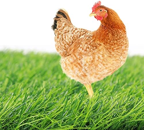 Dıanzı Tavuk Kümesi Yatak Yuvalama Kutusu Pedleri-11.8 15.7 4 Adet Suni Çim,Sahte Yeşil Dekor Aksesuarları,çim Mat Evcil Hayvanlar