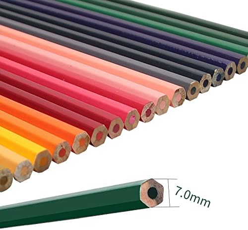 GRETD 77 adet renkli kurşun kalem Seti Profesyonel Eskiz Çizim Seti Ahşap Kalem Kalem Çanta Sanat Malzemeleri (Renk: A)