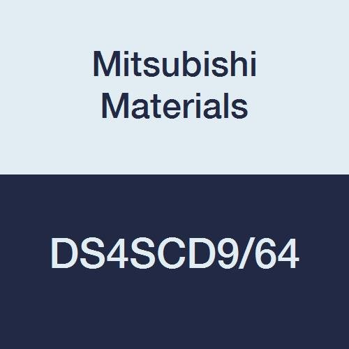 Mitsubishi Malzemeleri DS4SCD9 / 64 DS4SC Serisi Karbür Elmas Yıldız Kare Burun Ucu Değirmeni, Kısa Flüt, Merkez Kesim, 4 Flüt,