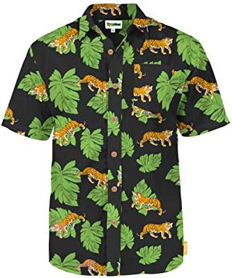 Tipsy Elves Erkek Hawaii Gömlekleri-Erkekler için Hawaii Gömlekleri