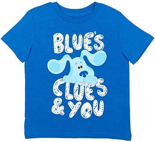 Nickelodeon Blue's Clues Erkek Kısa Kollu Tişört ve Örgü Şort Takımı
